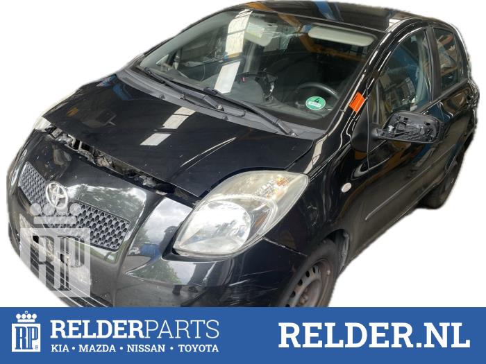 Toyota Yaris II 1.3 16V VVT-i Sloopvoertuig (2008, Zwart)