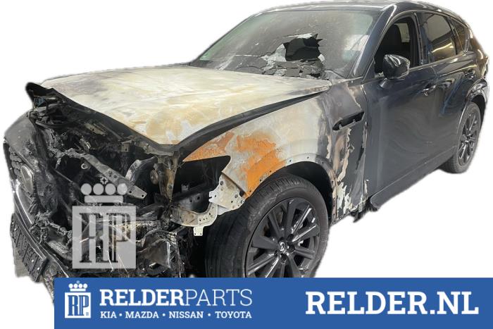 Mazda CX-60 2.5 e-SkyActiv PHEV Samochód złomowany (2023, Niebieski)