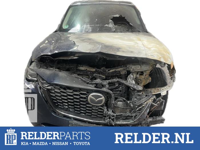 Mazda CX-60 2.5 e-SkyActiv PHEV Samochód złomowany (2023, Niebieski)