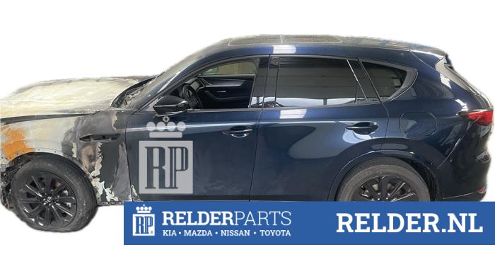 Mazda CX-60 2.5 e-SkyActiv PHEV Samochód złomowany (2023, Niebieski)