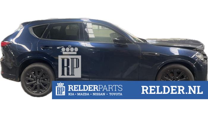 Mazda CX-60 2.5 e-SkyActiv PHEV Samochód złomowany (2023, Niebieski)