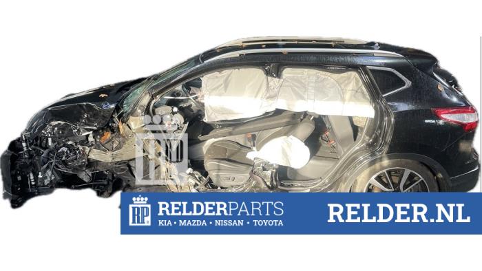 Nissan Qashqai 1.6 DIG-T 163 16V Sloopvoertuig (2017, Zwart)