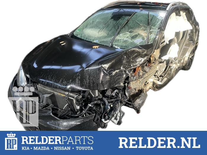 Nissan Qashqai 1.6 DIG-T 163 16V Sloopvoertuig (2017, Zwart)