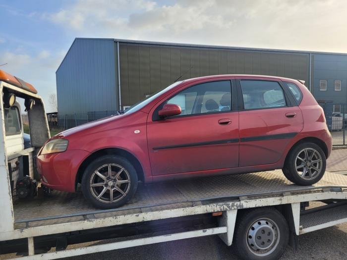 Chevrolet Kalos 1.4 16V Skrotfordon (2007, ROOD)
