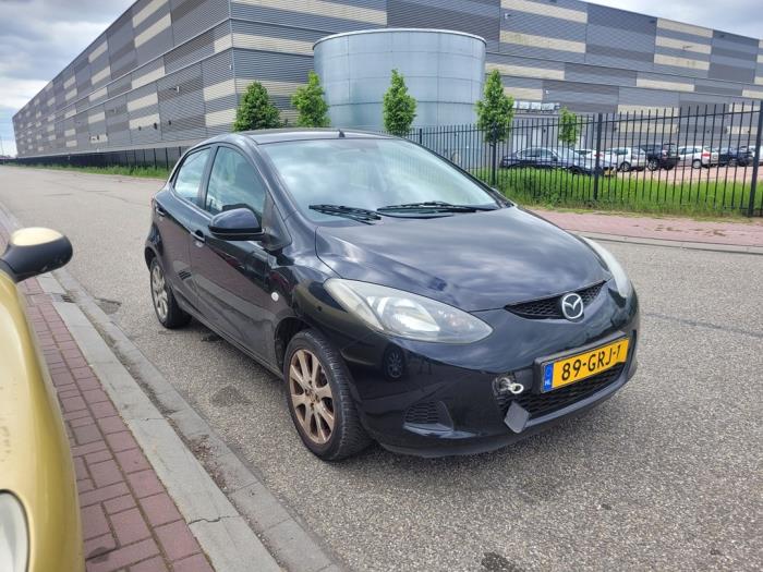 Mazda 2 1.3 16V S-VT High Power Skrotfordon (2008, ZWART)