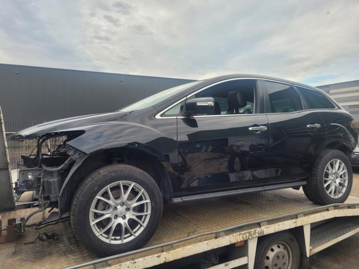 Mazda CX-7 2.3 MZR DISI Turbo 16V Skrotfordon (2007, ZWART)