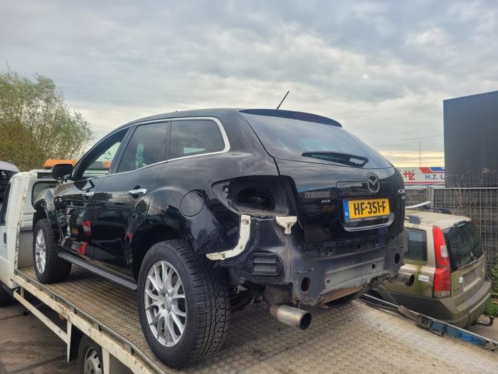 Mazda CX-7 2.3 MZR DISI Turbo 16V Skrotfordon (2007, ZWART)