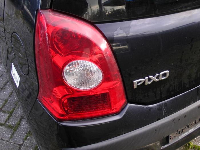 Nissan Pixo 1.0 12V Sloopvoertuig (2009, Zwart)