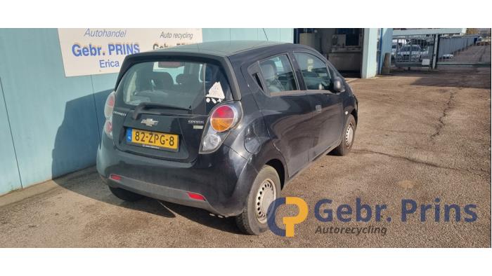 Chevrolet Spark 1.0 16V Bifuel Skrotfordon (2013, ZWART)