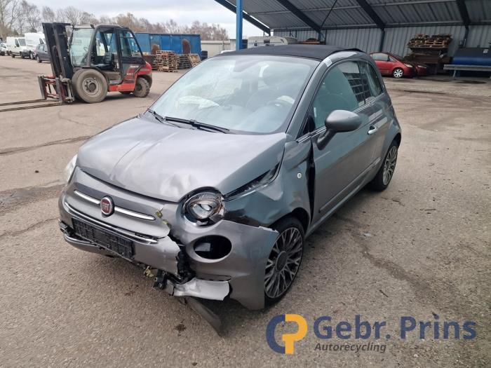 Fiat 500C 0.9 TwinAir 80 Skrotfordon (2016, GRIJS)