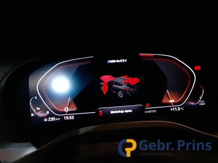 BMW X4 M40i 3.0 TwinPower Turbo 24V Skrotfordon (2021, DONKER BLAUW)