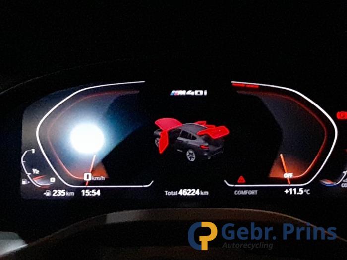 BMW X4 M40i 3.0 TwinPower Turbo 24V Skrotfordon (2021, DONKER BLAUW)