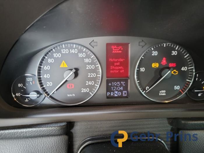 Mercedes C 2.2 C-200 CDI 16V Sloopvoertuig (2006, Zwart)