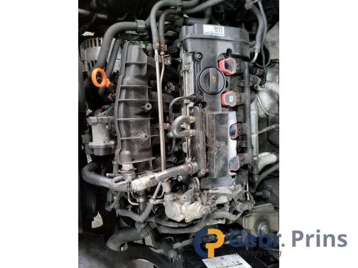 Seat Leon 2.0 TFSI 16V Skrotfordon (2006, ZWART)