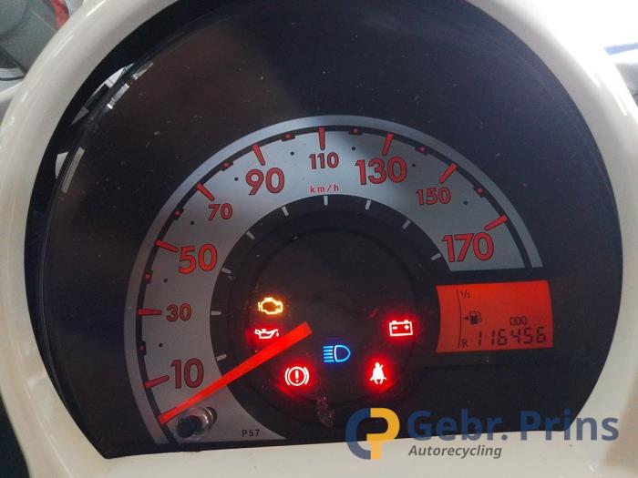 Citroen C1 1.0 12V Skrotfordon (2013, ZWART)