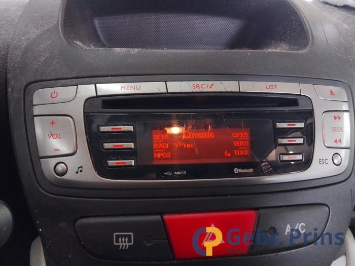 Citroen C1 1.0 12V Skrotfordon (2013, ZWART)