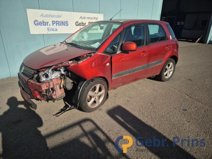 Suzuki SX4 1.6 16V VVT Comfort,Exclusive Autom. Samochód złomowany (2007, Pomaranczowy)