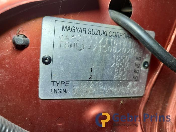 Suzuki SX4 1.6 16V VVT Comfort,Exclusive Autom. Samochód złomowany (2007, Pomaranczowy)