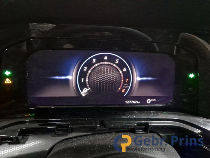 Volkswagen Golf VIII 2.0 GTI 16V Skrotfordon (2020, ZWART)