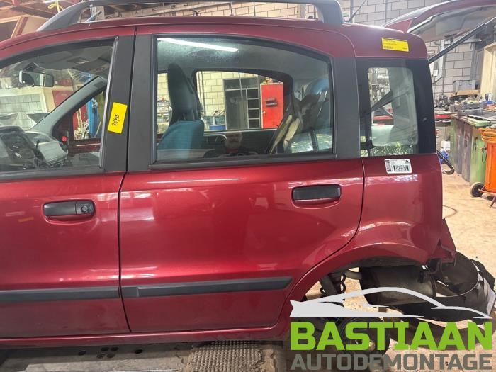 Fiat Panda 1.2 Fire Samochód złomowany (2004, Czerwony)