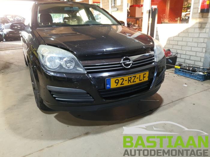 Opel Astra H 1.6 16V Twinport Sloopvoertuig (2005, Zwart)