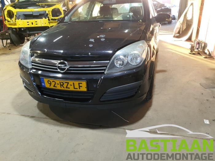 Opel Astra H 1.6 16V Twinport Sloopvoertuig (2005, Zwart)
