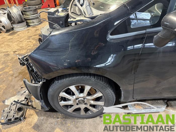 Kia Rio III 1.2 CVVT 16V Sloopvoertuig (2016, Zwart)