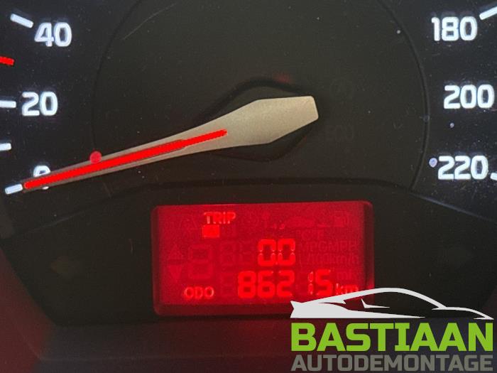 Kia Rio III 1.2 CVVT 16V Sloopvoertuig (2016, Zwart)