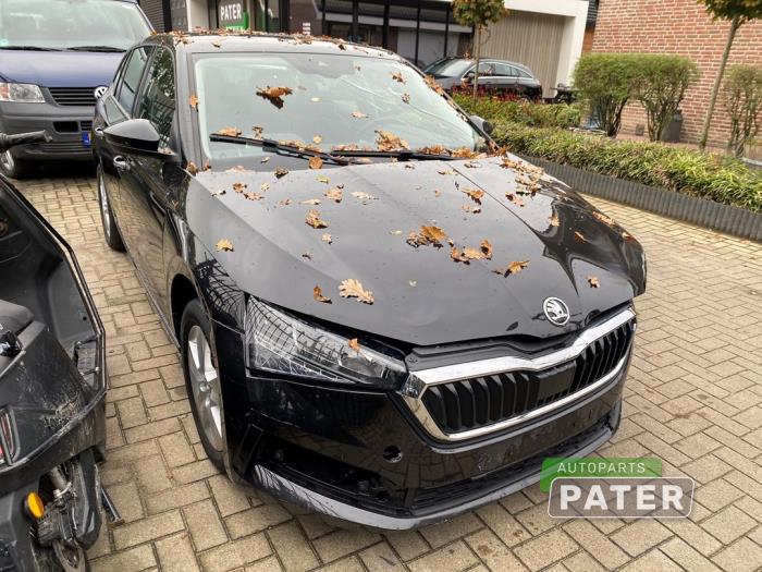 Skoda Scala 1.0 TSI 115 Sloopvoertuig (2021, Zwart)