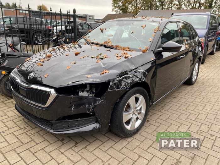 Skoda Scala 1.0 TSI 115 Sloopvoertuig (2021, Zwart)