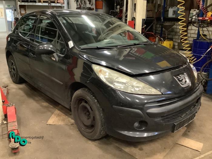 Peugeot 207/207+ 1.4 16V Sloopvoertuig (2007, Zwart)
