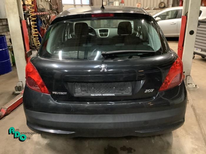 Peugeot 207/207+ 1.4 16V Sloopvoertuig (2007, Zwart)