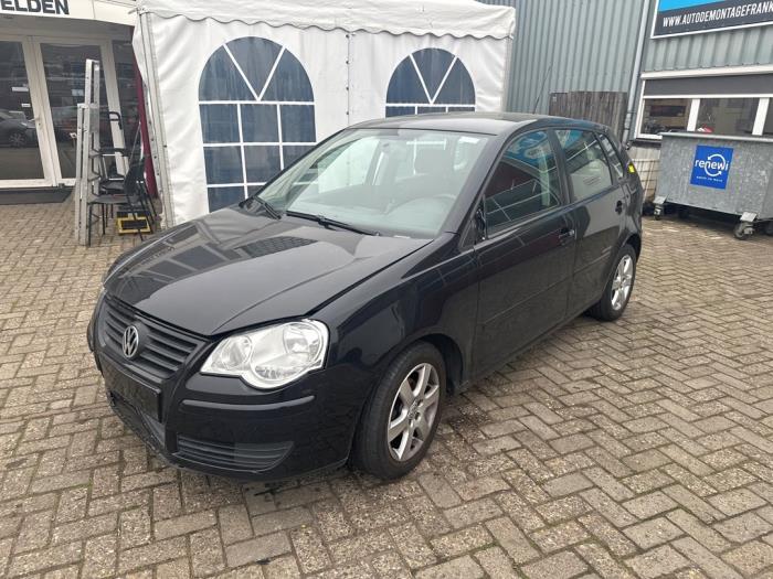 Volkswagen Polo IV 1.2 12V Sloopvoertuig (2009, Zwart)