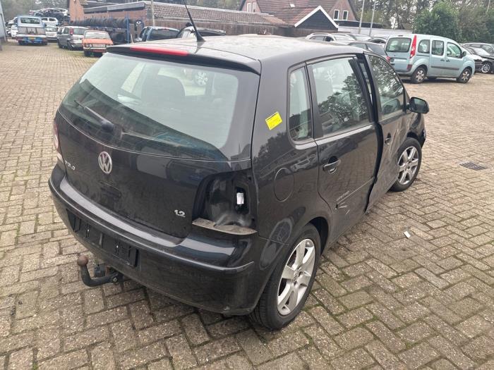 Volkswagen Polo IV 1.2 12V Sloopvoertuig (2009, Zwart)