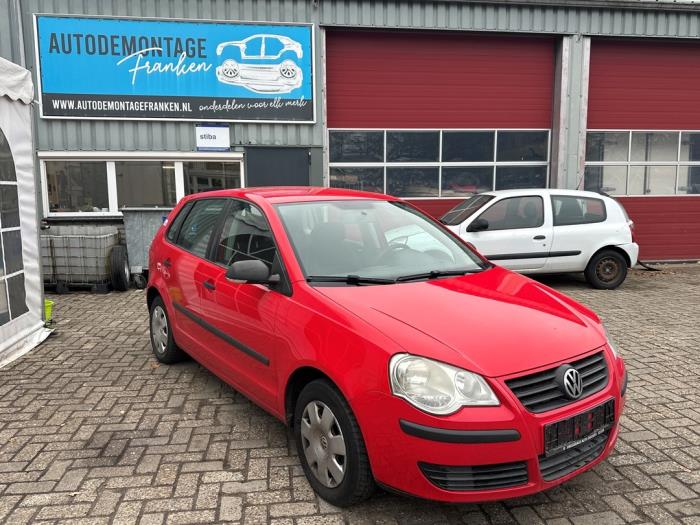 Volkswagen Polo IV 1.4 TDI 70 Sloopvoertuig (2008, Rood)