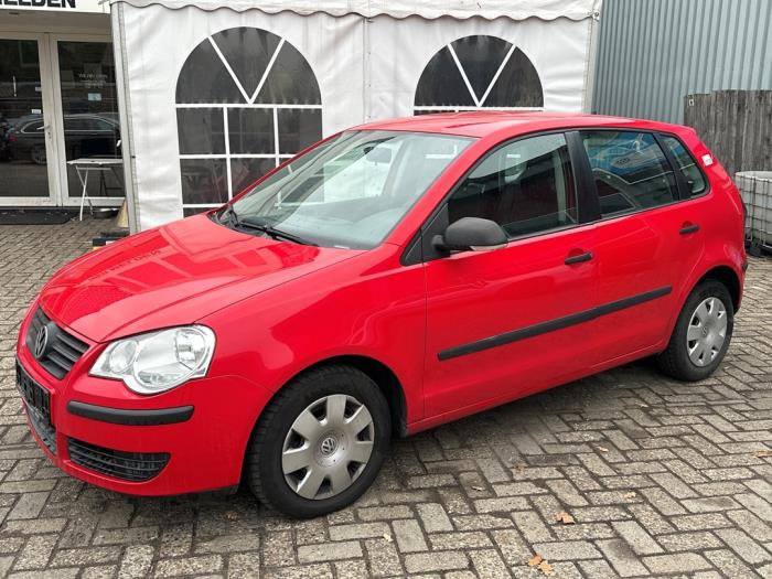 Volkswagen Polo IV 1.4 TDI 70 Sloopvoertuig (2008, Rood)