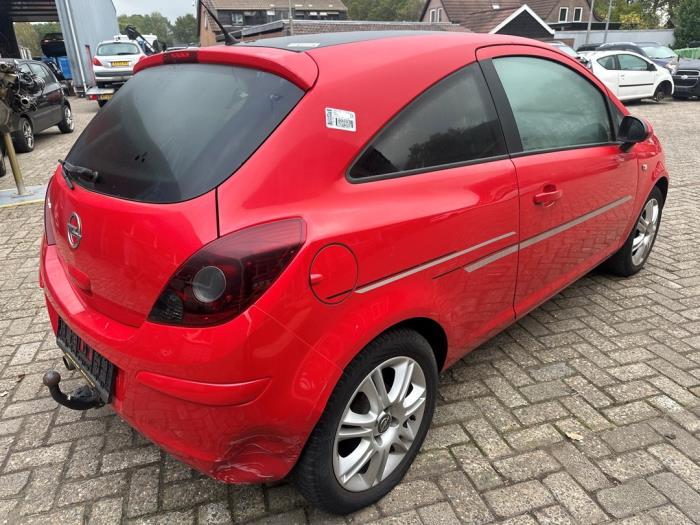 Opel Corsa D 1.2 16V LPG Sloopvoertuig (2011, Rood)