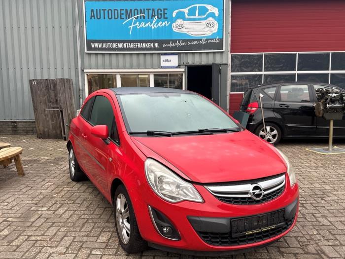Opel Corsa D 1.2 16V LPG Sloopvoertuig (2011, Rood)