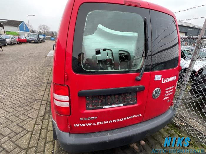 Volkswagen Caddy III 1.6 TDI 16V Sloopvoertuig (2011, Rood)