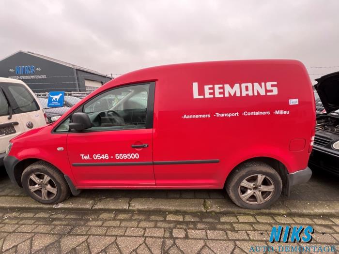 Volkswagen Caddy III 1.6 TDI 16V Sloopvoertuig (2011, Rood)