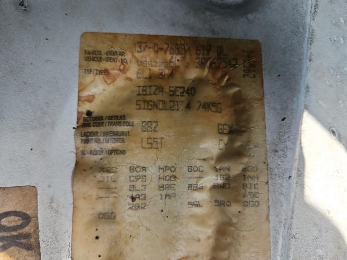 Seat Ibiza III 1.4 16V 100 Sloopvoertuig (2002, Blauw)