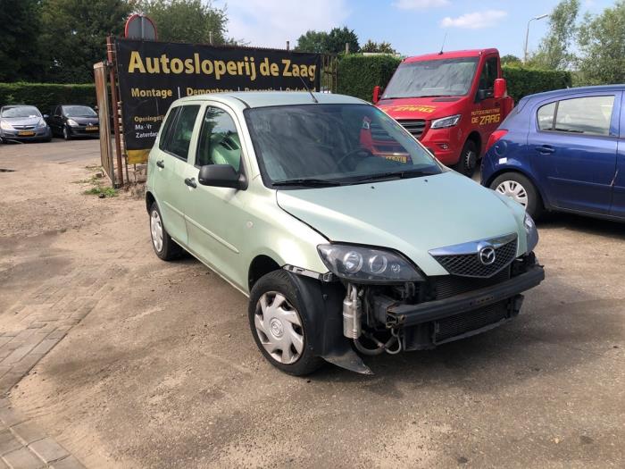 Mazda 2 1.4 16V Sloopvoertuig (2006, Groen)