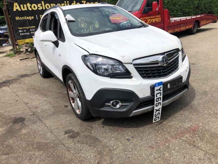 Opel Mokka/Mokka X 1.6 CDTI 16V 4x2 Sloopvoertuig (2016, Licht, Wit)