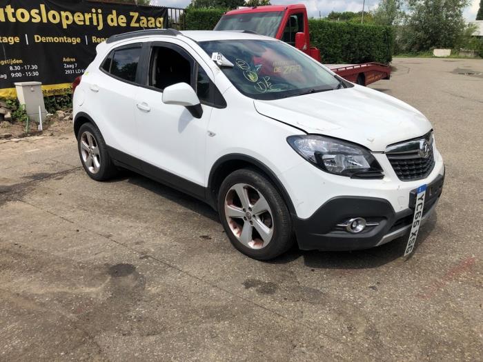 Opel Mokka/Mokka X 1.6 CDTI 16V 4x2 Sloopvoertuig (2016, Licht, Wit)