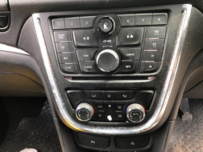 Opel Mokka/Mokka X 1.6 CDTI 16V 4x2 Sloopvoertuig (2016, Licht, Wit)