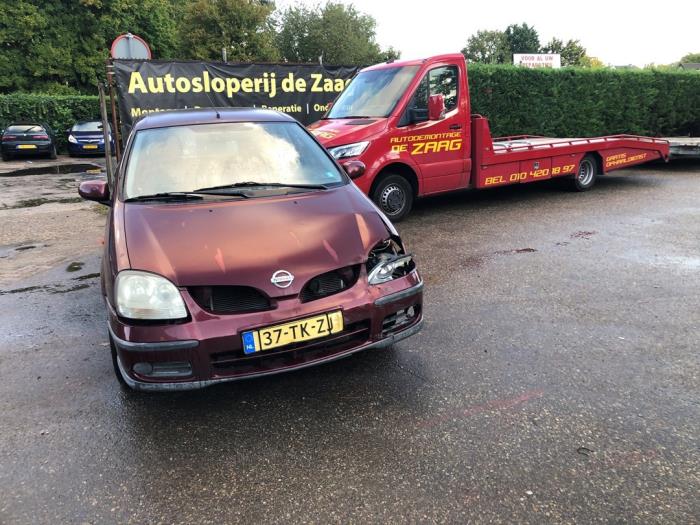 Nissan Almera Tino 1.8 16V Sloopvoertuig (2006, Rood)