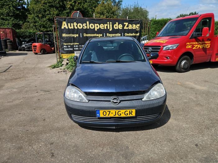 Opel Corsa C 1.2 16V Sloopvoertuig (2002, Blauw)