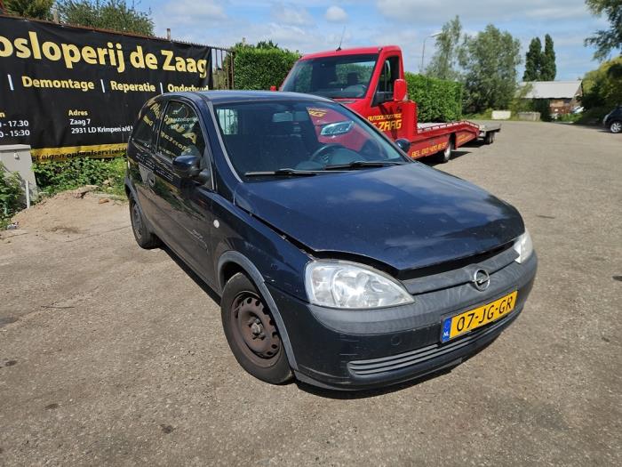 Opel Corsa C 1.2 16V Sloopvoertuig (2002, Blauw)