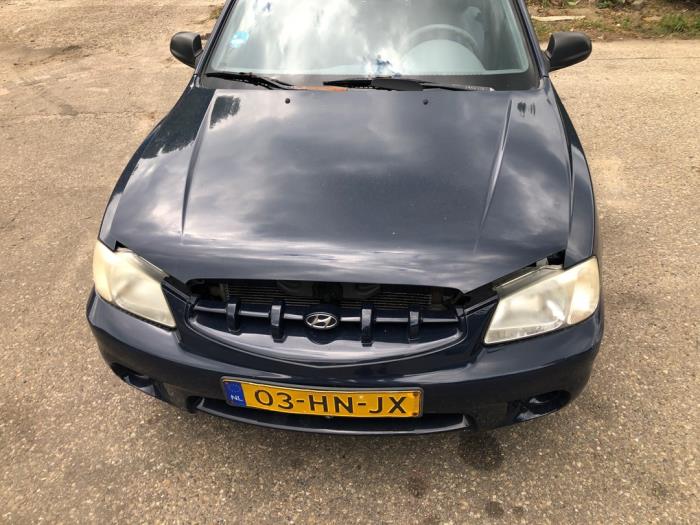 Hyundai Accent 1.5i 12V Sloopvoertuig (2001, Blauw)