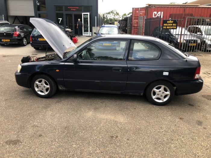 Hyundai Accent 1.5i 12V Sloopvoertuig (2001, Blauw)